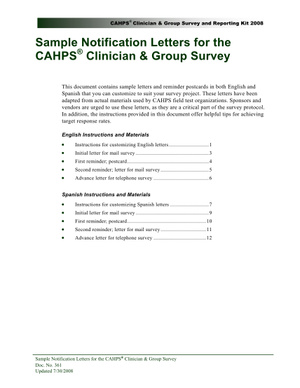 276620973-sample-notification-letters-for-the-cahps-clinician-group-survey-sample-letters-and-postcards-for-the-clinician-group-survey-communitycarenc