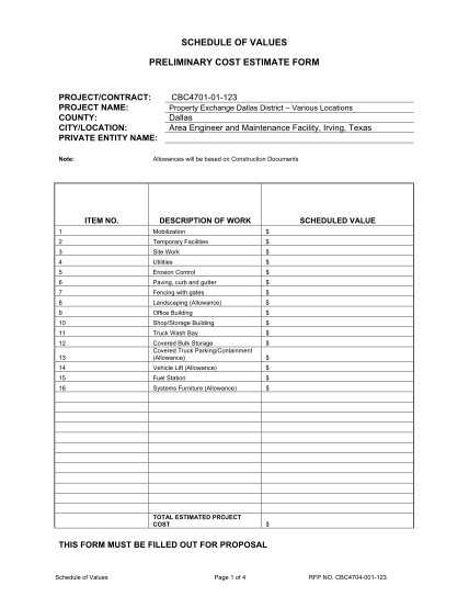 27663507-fillable-online-printing-estimate-form-ftp-dot-state-tx