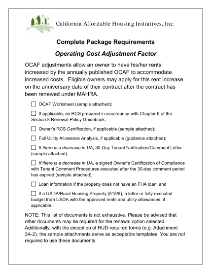276801990-complete-package-requirements-operating-cost-adjustment-factor-cahi-oakland