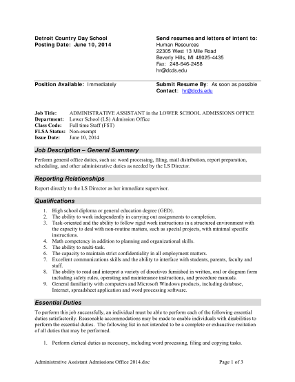 276872457-job-description-general-summary-reporting-relationships-dcds