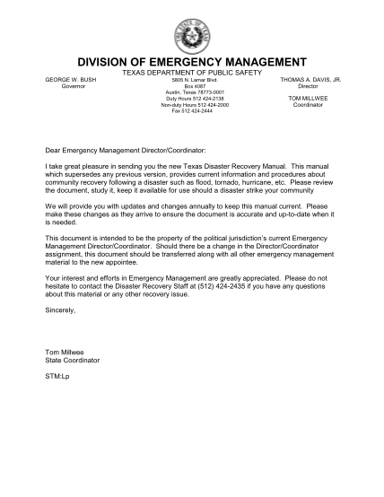27706842-disaster-recovery-manual-texas-department-of-public-safety-ftp-txdps-state-tx