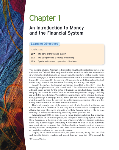 277246434-confirming-pages-chapter-1-an-introduction-to-money-and-the-financial-system-learning-objectives-understand