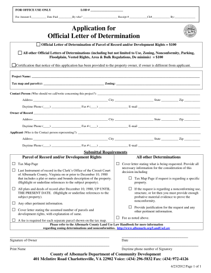 27755592-official-letter-of-determinationpdf-albemarle-county-albemarle