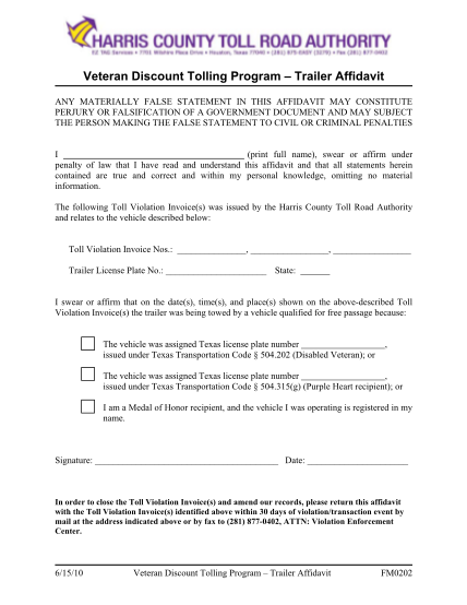277611710-veteran-discount-tolling-program-trailer-affidavit-hctra