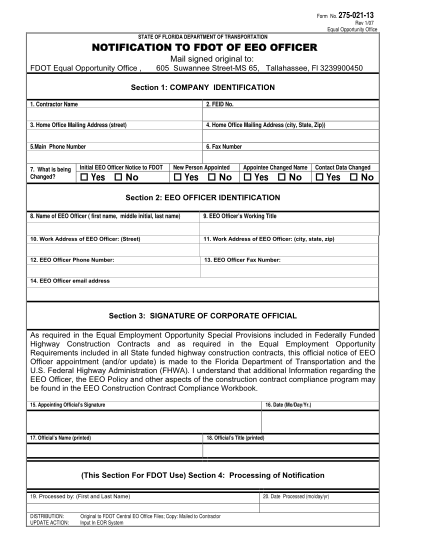 27777152-fillable-notification-of-eeo-officer-form-dot-state-fl