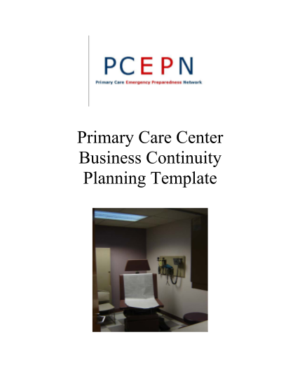 278357918-primary-care-center-business-continuity-planning-bb-nycgov