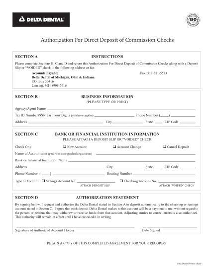278362155-please-complete-sections-b-c-and-d-and-return-this-authorization-for-direct-deposit-of-commission-checks-along-with-a-deposit