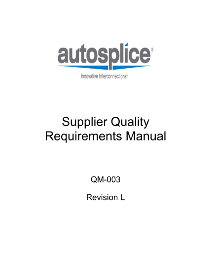 278957832-qm-003-supplier-quality-requirements-manual