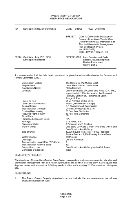 27912326-drc-dr08a-dr08-898-linus-alarmtender-care-center-prelimconst-site-plan-and-stormwater-mgmt-plan-and-report-mo-keep-egov-pascocountyfl