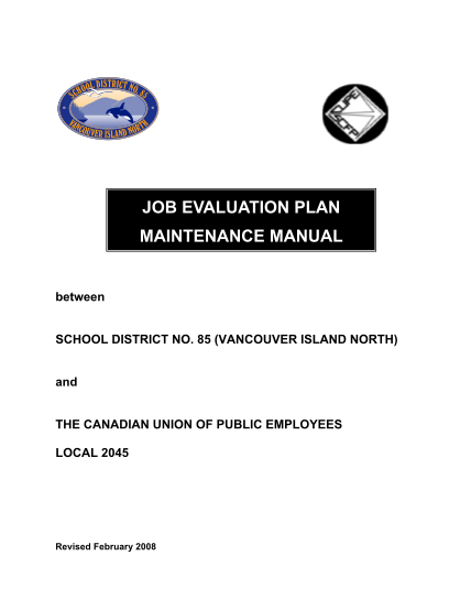 279245886-job-evaluation-plan-maintenance-manual-sd85-websrv2012-sd85-bc