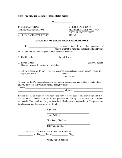 14 Free Printable Guardianship Forms Free To Edit Download And Print Cocodoc 5604