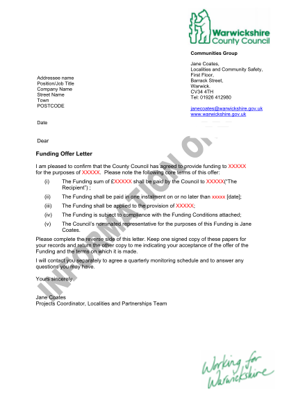 279543860-offer-letter-template-warwickshire-county-council-elections-apps-warwickshire-gov