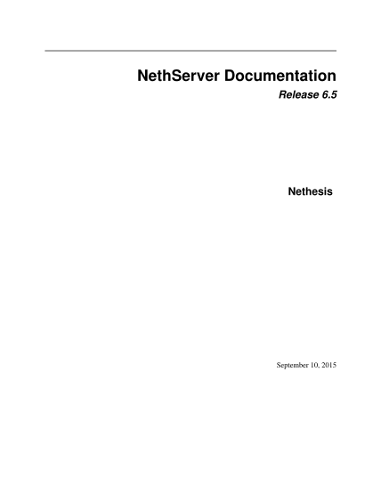 279887091-nethserver-documentation-read-the-docs-readthedocs