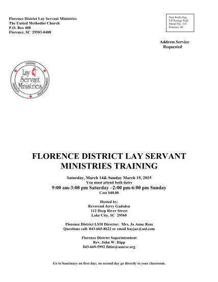 279954857-florence-district-lay-servant-ministries-training-umcsc