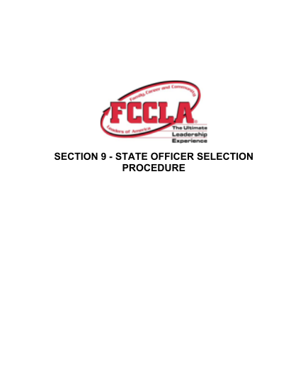 28009783-section-9-state-officer-selection-procedure-fccla