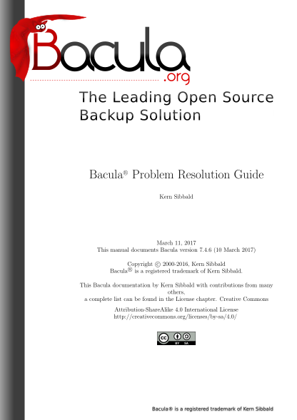 280300482-the-leading-open-source-backup-solution-bacula-problem-resolution-guide-r-kern-sibbald-february-10-2016-this-manual-documents-bacula-version-7-bacula