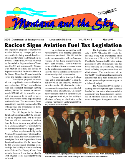 28065290-racicot-signs-aviation-fuel-tax-legislation-montana-department-mdt-mt