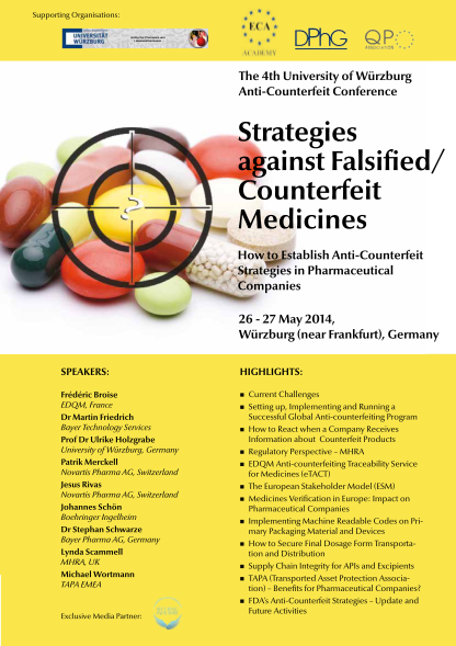 280913743-supporting-organisations-the-4th-university-of-wrzburg-anticounterfeit-conference-strategies-against-falsified-counterfeit-medicines-how-to-establish-anticounterfeit-strategies-in-pharmaceutical-companies-26-27-may-2014-wrzburg-near