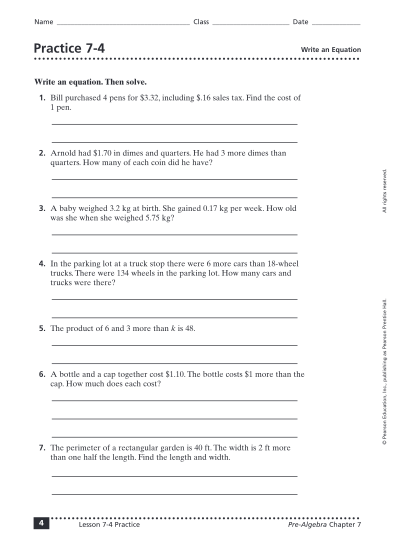 280995790-practice-7-4-write-an-equation-answer-key