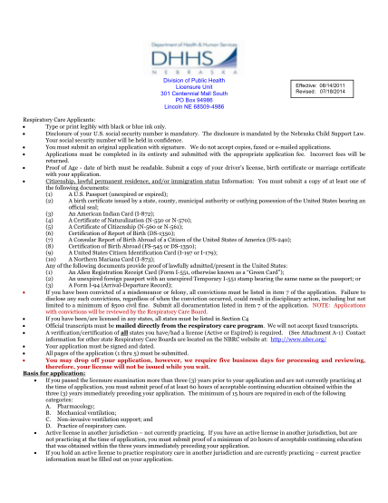 28103263-respiratory-care-initial-application-with-cover-letter-nebraska-dhhs-ne