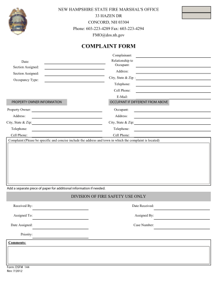 28109483-complaint-form-nhgov-nh