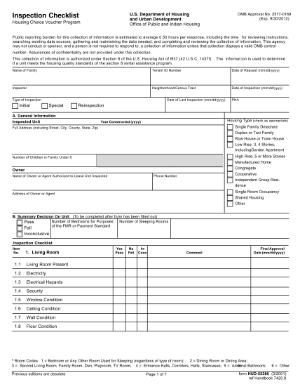 28115328-inspection-checklist-hud-52580-7-page-hqs-booklet-housingnm