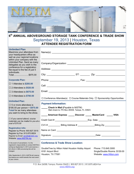 281351578-6th-annual-aboveground-storage-tank-conference-ampamp-nistm