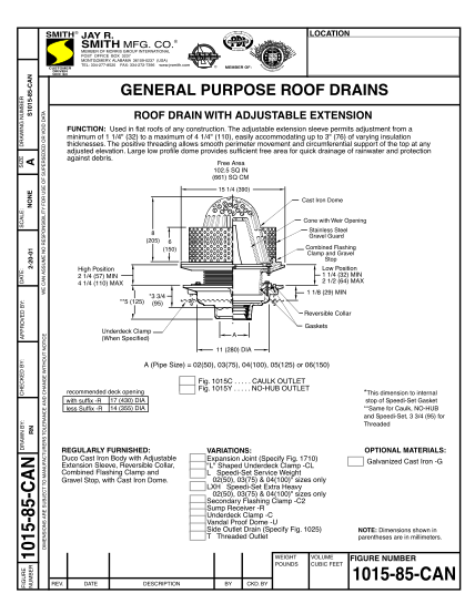 281365875-1015-85-can-general-purpose-roof-drains-with-adjustable-extension-1015-85-can-general-purpose-roof-drains-with-adjustable-extension-built-by-jay-r-smith-mfg-co