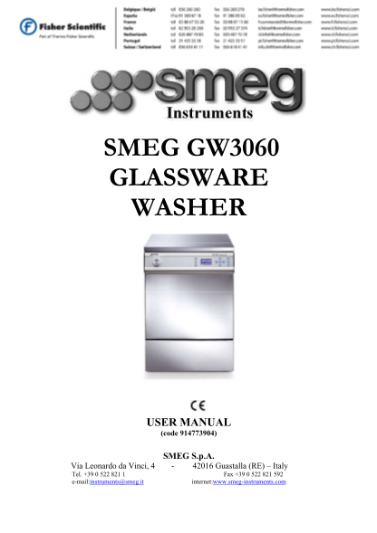 281522998-smeg-gw3060-glassware-washer-fisher-intranet-home-page-extranet-fisher-co