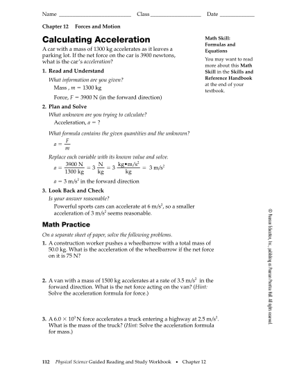 281551206-chapter-12-forces-and-motion-calculating-acceleration