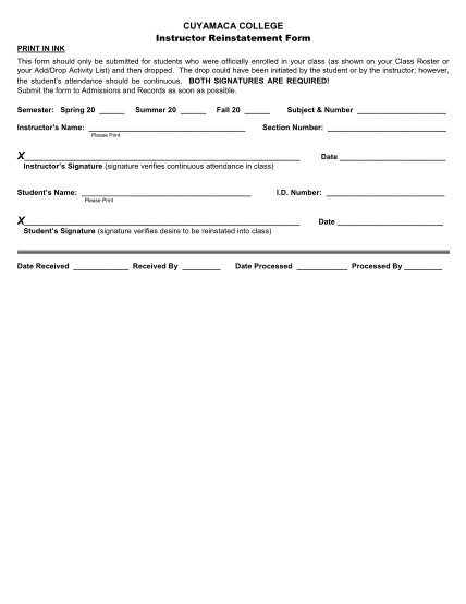 281591161-cuyamaca-college-instructor-reinstatement-form-print-in