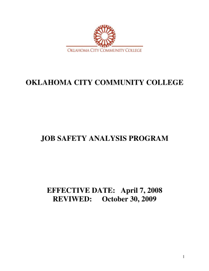 28171092-occc-job-safety-analysis-program-oklahoma-city-community-occc
