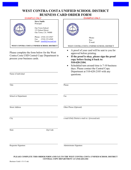 281874055-print-clear-west-contra-costa-unified-school-district-business-card-order-form-example-only-example-only-steve-smith-principal-our-town-school-123-school-street-our-town-ca-94000-phone-510-1234567-fax-510-1234568-email-ssmith-wccusd