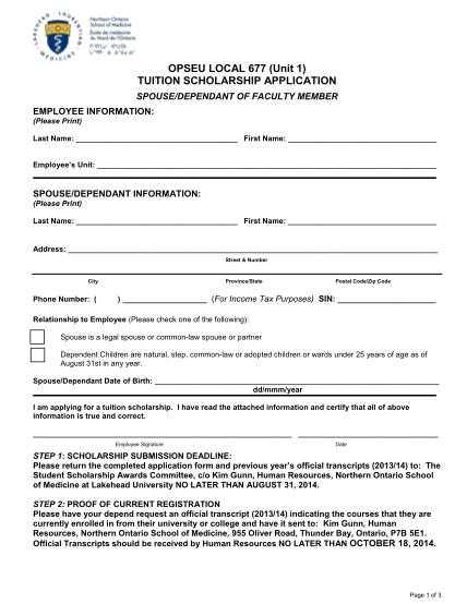 281997325-opseu-local-677-unit-1-tuition-scholarship-application