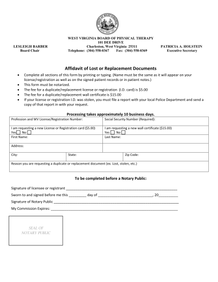 28221380-affidavit-of-lost-or-replacement-documents-west-virginia-board-of
