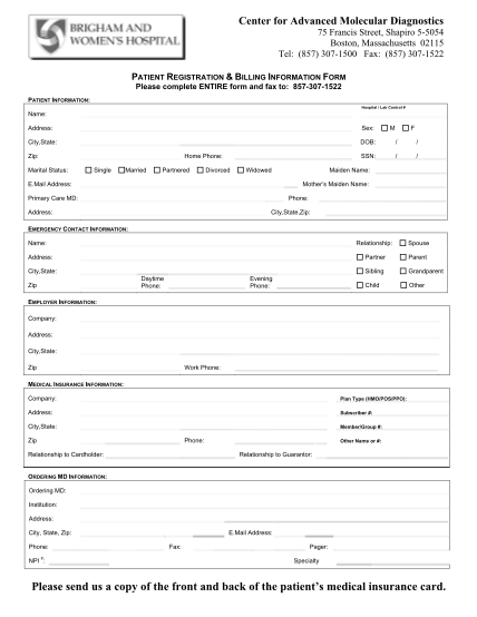 28258466-patient-registration-amp-billing-information-form-brigham-and-brighamandwomens
