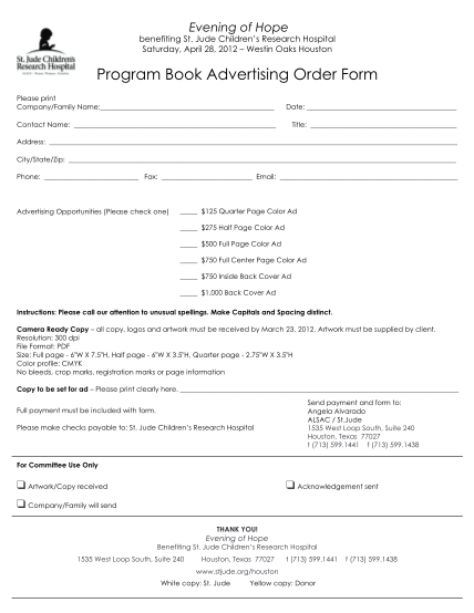 28264842-program-book-advertising-order-form-st-jude-childrenamp39s-stjude