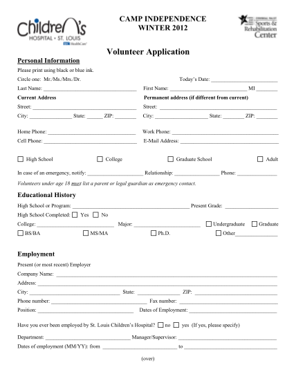 28266077-volunteer-application-st-louis-childrenamp39s-hospital-stlouischildrens