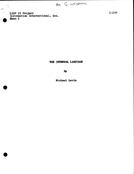 283020326-the-internal-language-memo-1-lisp-ii-project-information-international-inc-january-26-1965-softwarepreservation