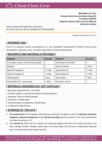 283029098-elisa-kit-for-nephrin-nphn-instruction-manual-catalog-nosea937mu