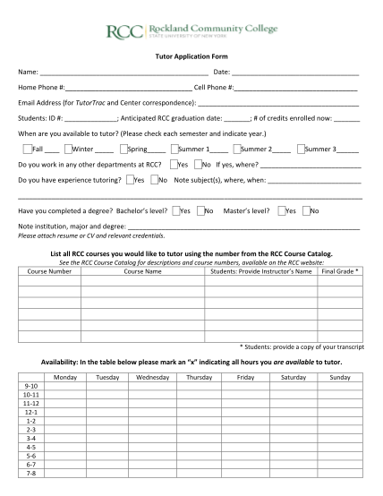 283344850-tutor-application-form-rockland-community-college-sunyrockland