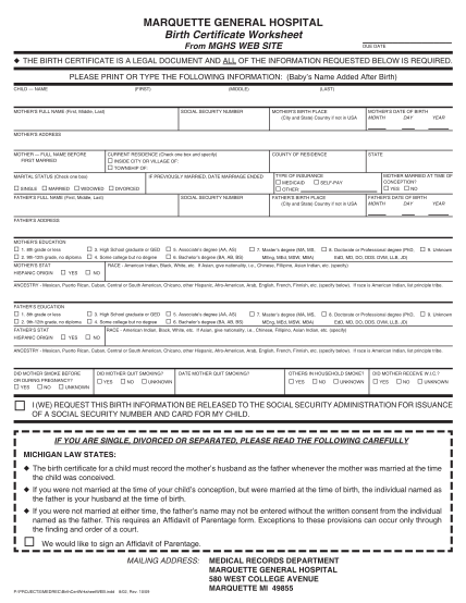 28341429-birth-certificate-worksheet-marquette-general-regional-medical-ww4-mgh