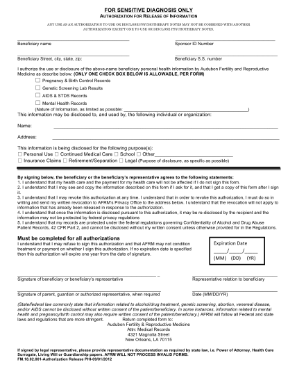 283876514-for-sensitive-diagnosis-only-hipaa-release-form