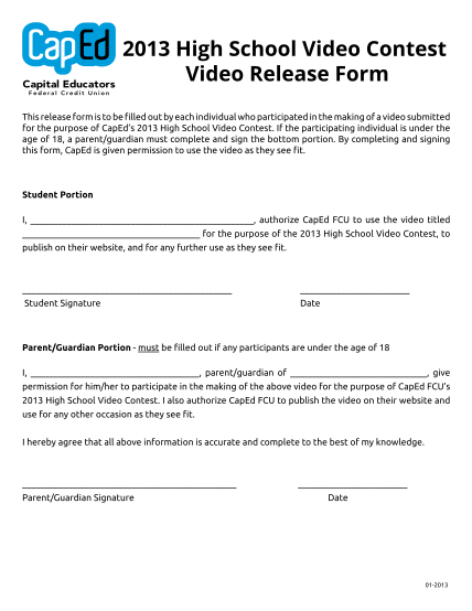 28420236-2013-high-school-video-contest-video-release-form-caped-cdn1-capedfcu