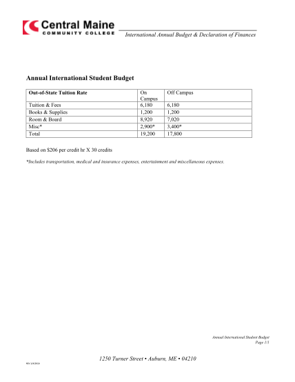 284203438-annual-international-student-budget-cmccedu