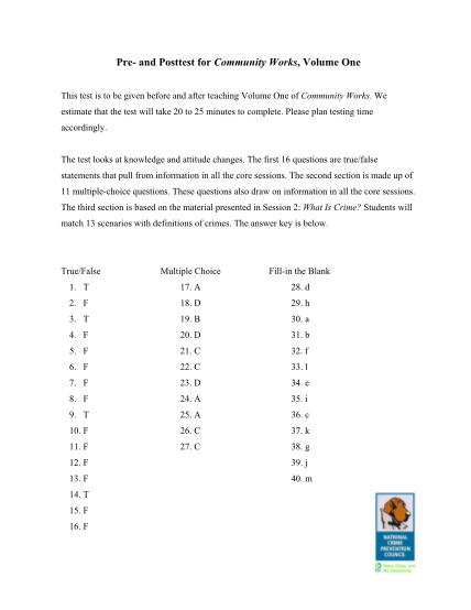 284459313-pre-and-posttest-for-community-works-volume-one-ncpc