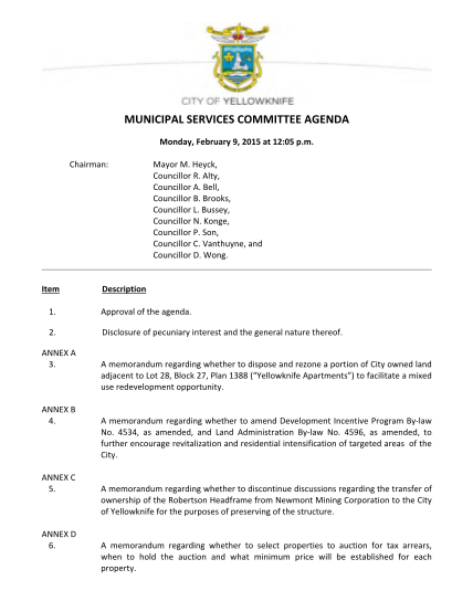 284460152-municipal-services-committee-agenda-calendaryellowknifeca-calendar-yellowknife