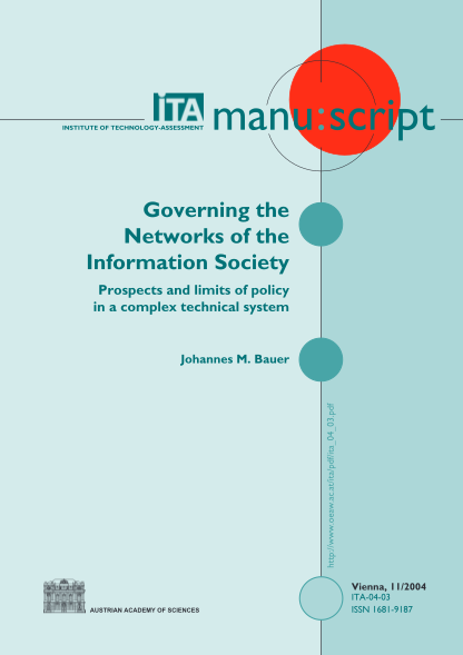 284475762-institute-of-technologyassessment-manuscript-governing-the-networks-of-the-information-society-prospects-and-limits-of-policy-in-a-complex-technical-system-httpwww-epub-oeaw-ac