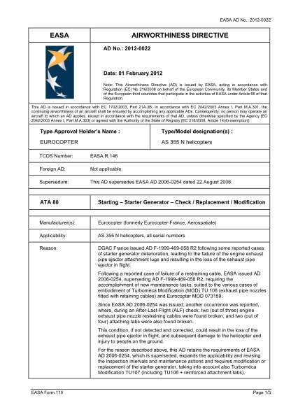 284478200-20120022-easa-airworthiness-directive-ad-no