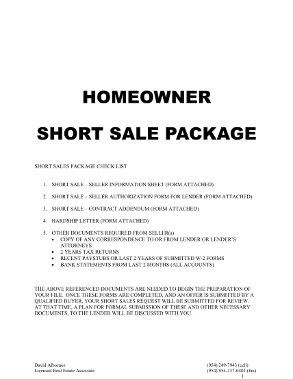 28459467-homeowner-short-sale-package-keller-williams-realty